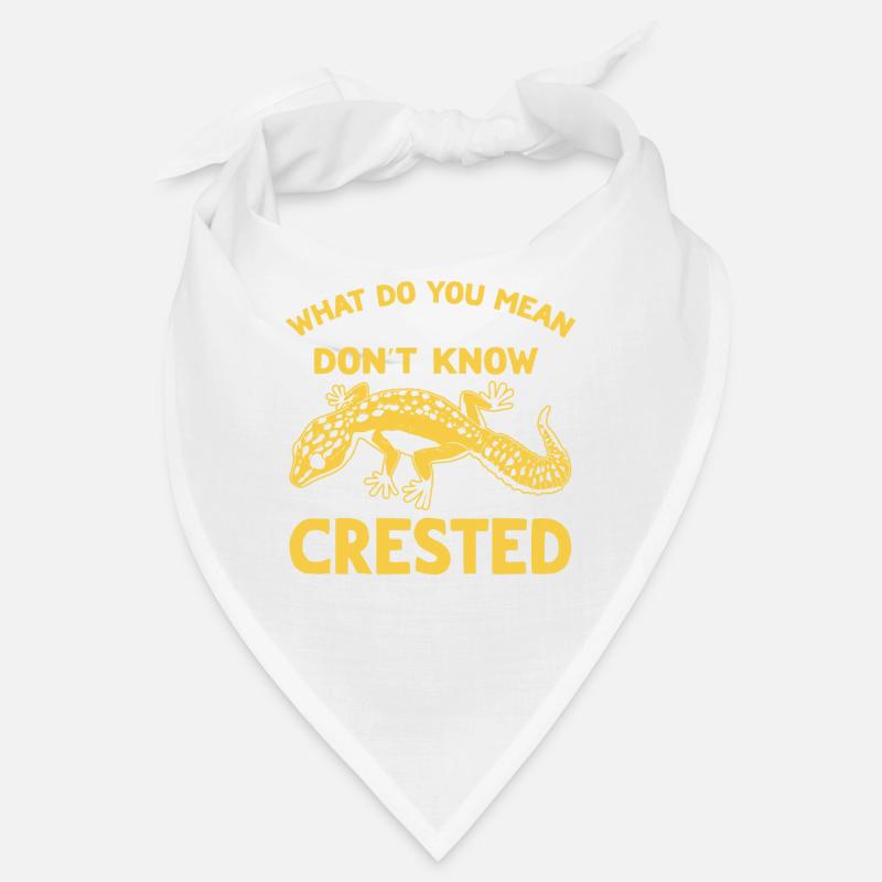 Kronengecko Crested Gecko Doppelfingergecko Bandana
