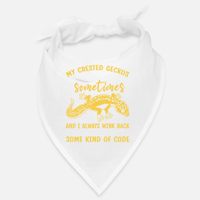 Kronengecko Crested Gecko Doppelfingergecko Bandana