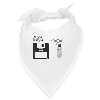 IT-Experte Informatiker Ausgehkleidung für - Bandana - Weiß - Vorne