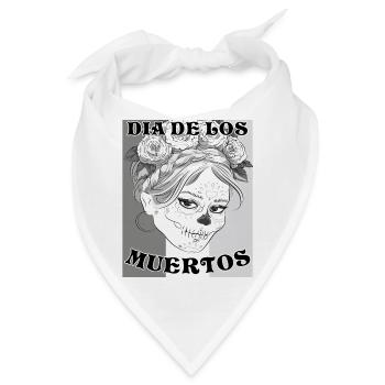 DIA DE LOS MUERTOS - Bandana - Weiß - Vorne