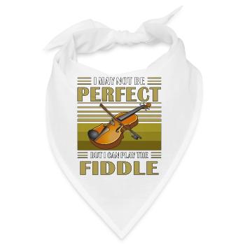 GEIGE BUT I CAN PLAY THE FIDDLE - Bandana - Weiß - Vorne