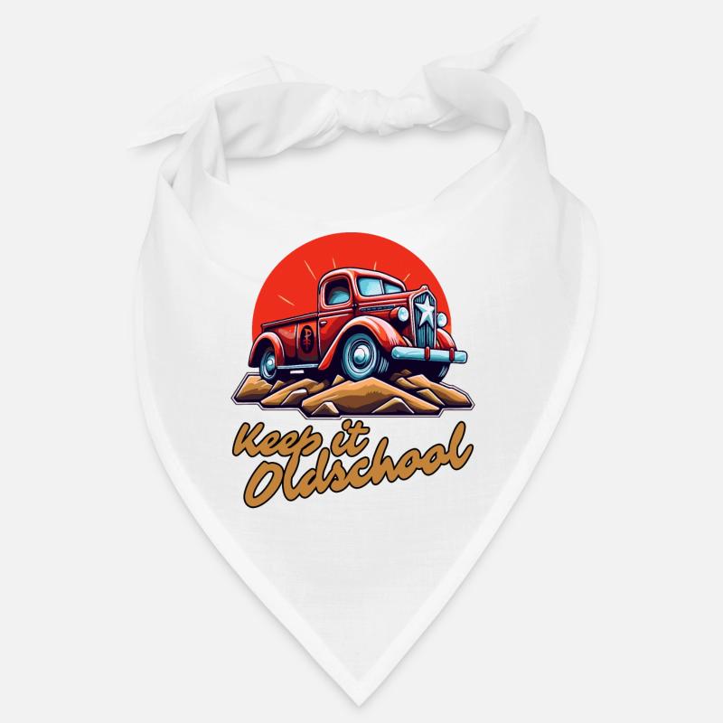 Keep it old-fashioned: A pick-up truck Bandana