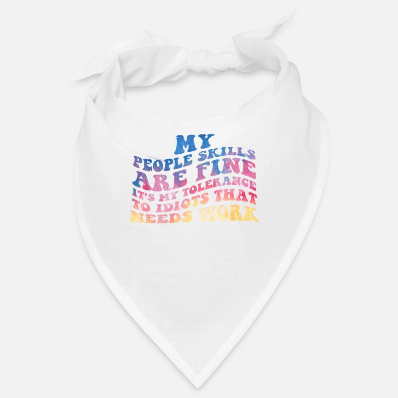 Mes compétences relationnelles sont très bien Bandana