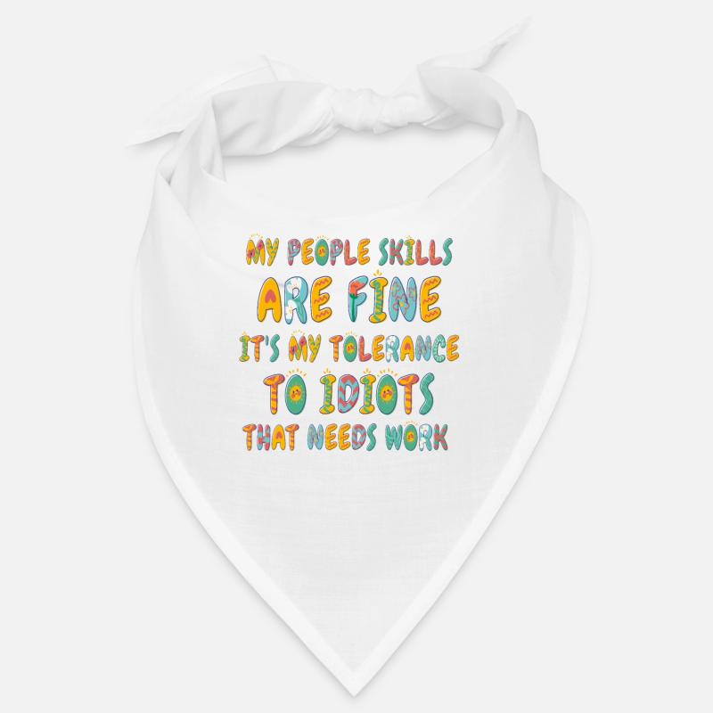 Mes compétences relationnelles sont très bien Bandana