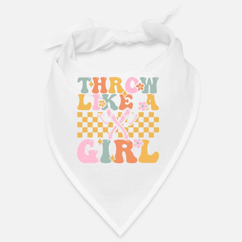 Groovy Axtwerfendes Mädchen Bandana