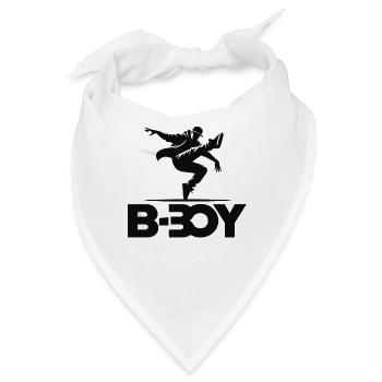 Breakdance Breakdancer Breakdance Kinder - Bandana - Weiß - Vorne
