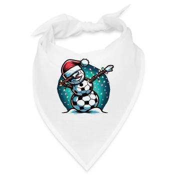 Schneemann Dabbing Schneemann Dab Schneemänner - Bandana - Weiß - Vorne