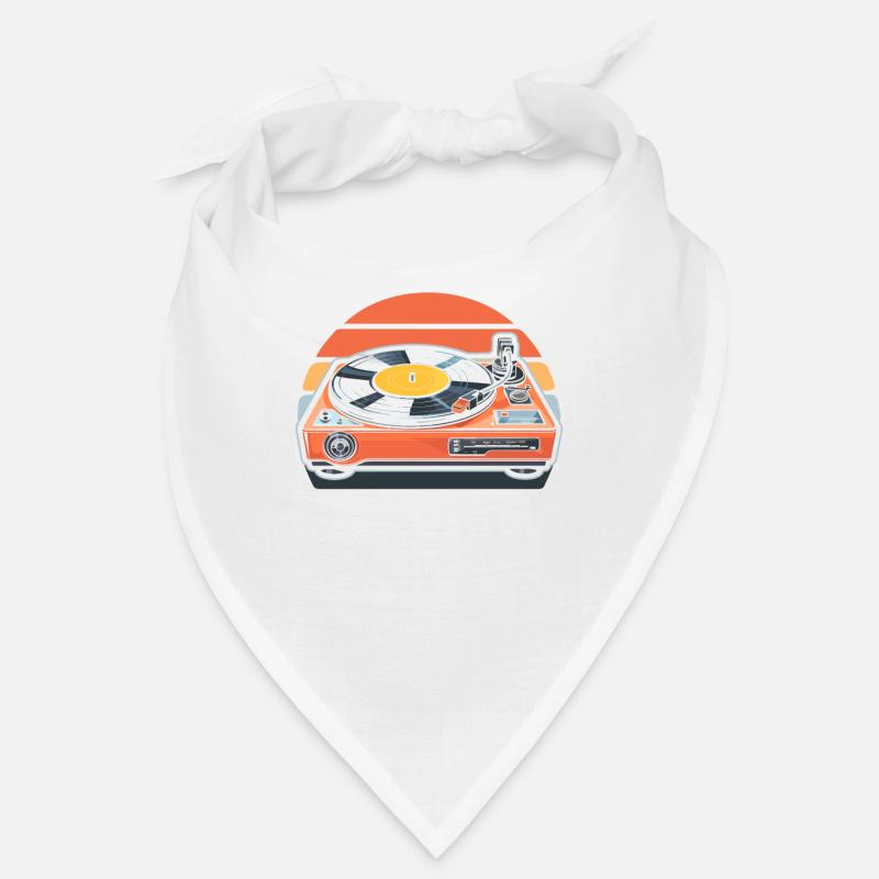 Collectionneur de disques vinyles Bandana