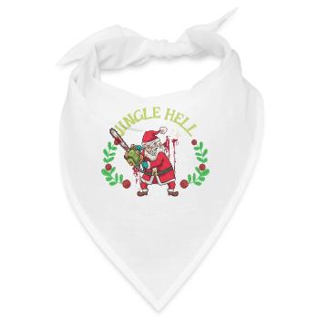 Jingle Hell – Eine Verdrehte Feiertagsfeier - Bandana - Weiß - Vorne