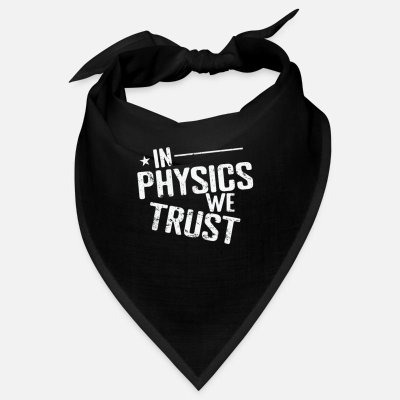 In Physics we Trust Natural Science Bandana