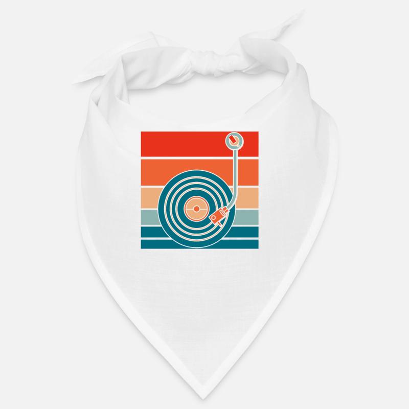 Collectionneur de disques vinyles Bandana