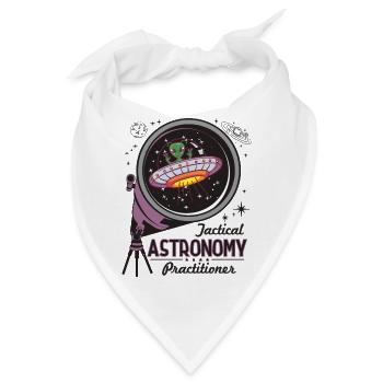 Taktischer Astronomie-Praktiker - Bandana - Weiß - Vorne