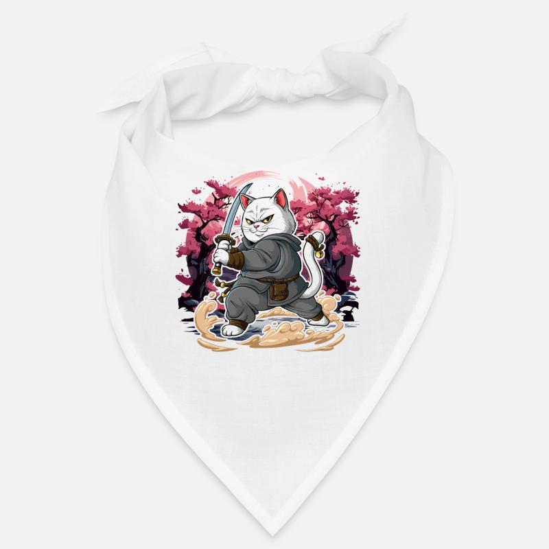Samurai Cat Bandana