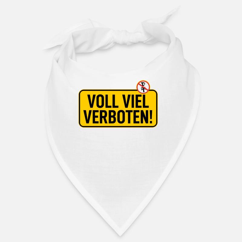 Panneau : Terrain complet interdit Bandana