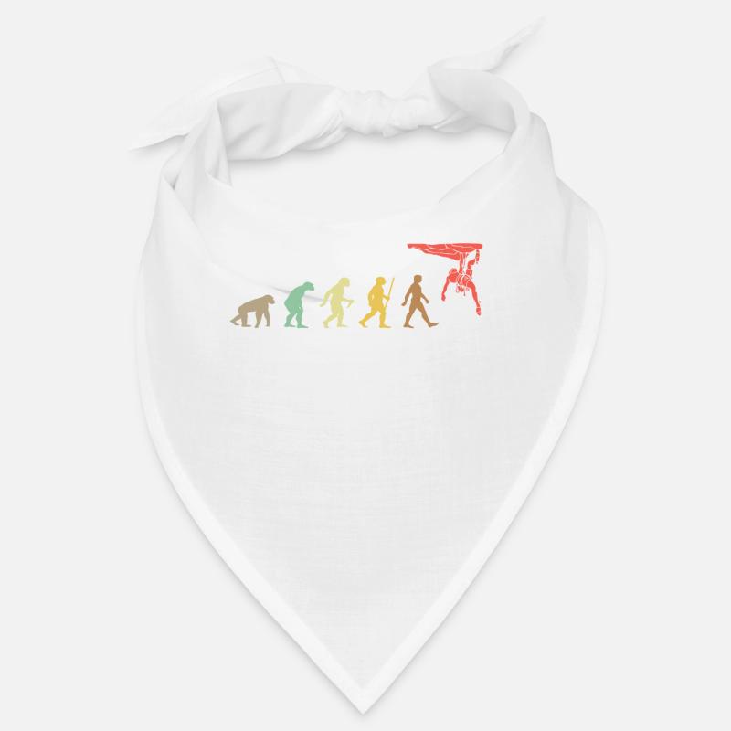 Climbing Retro Rock Climbing Evolution Climber Bandana