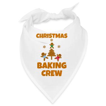 Frohe weihnachten Frohe weihnachten Frohe weihnach - Bandana - Weiß - Vorne
