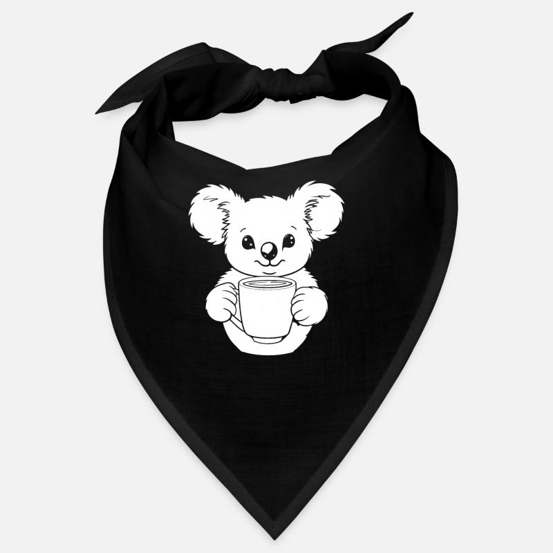 Koalabär Kaffee Bandana