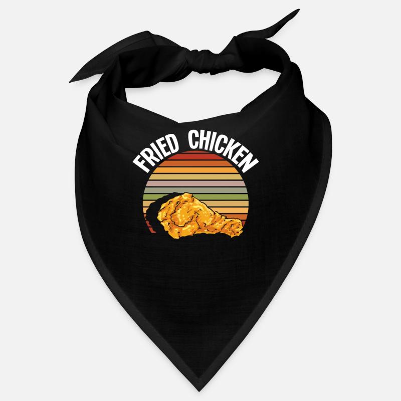 Fried Chicken Retro Bandana