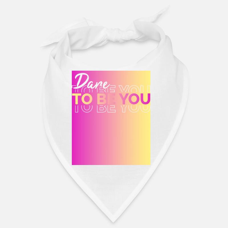 Be you! Selbstvertrauen, positiv Denken Motivation Bandana
