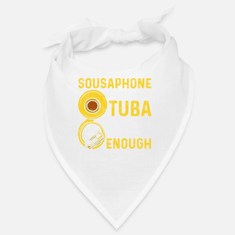 Funny Sousaphone Brass Band Player Marschband Bandana