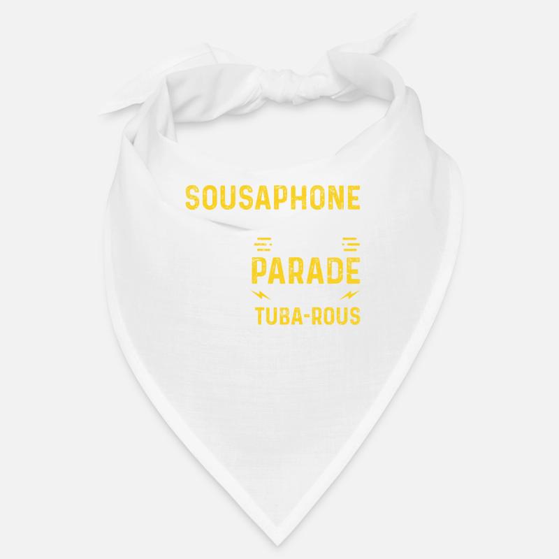 Funny Sousaphone Brass Band Player Marschband Bandana