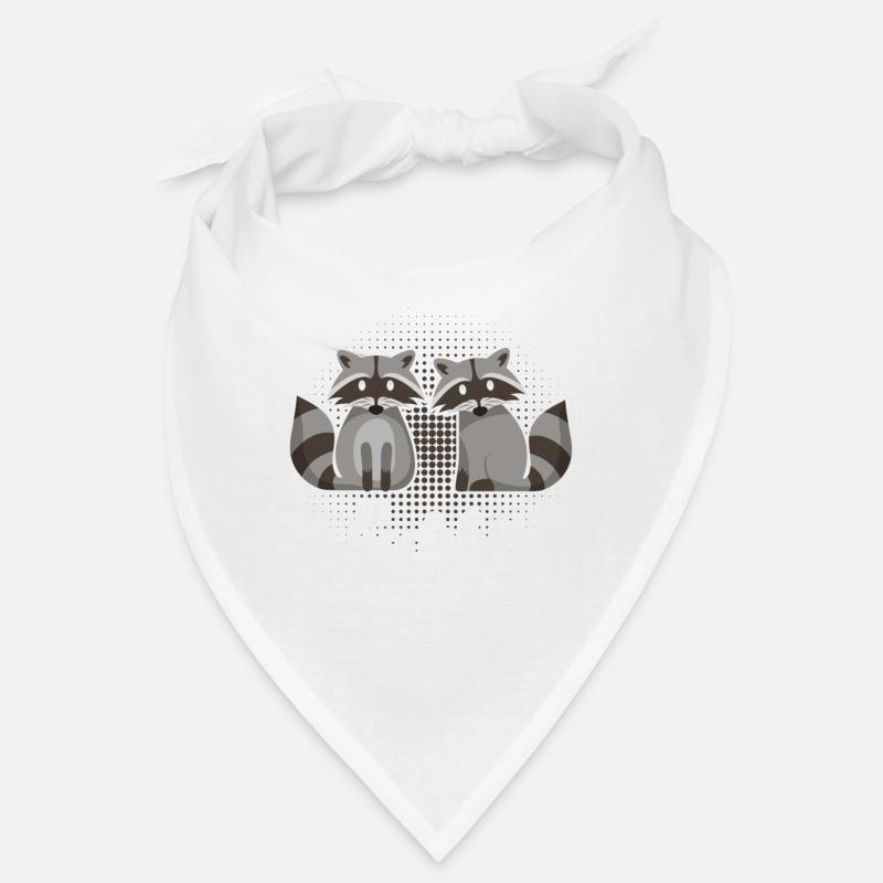 Waschbär Bandana