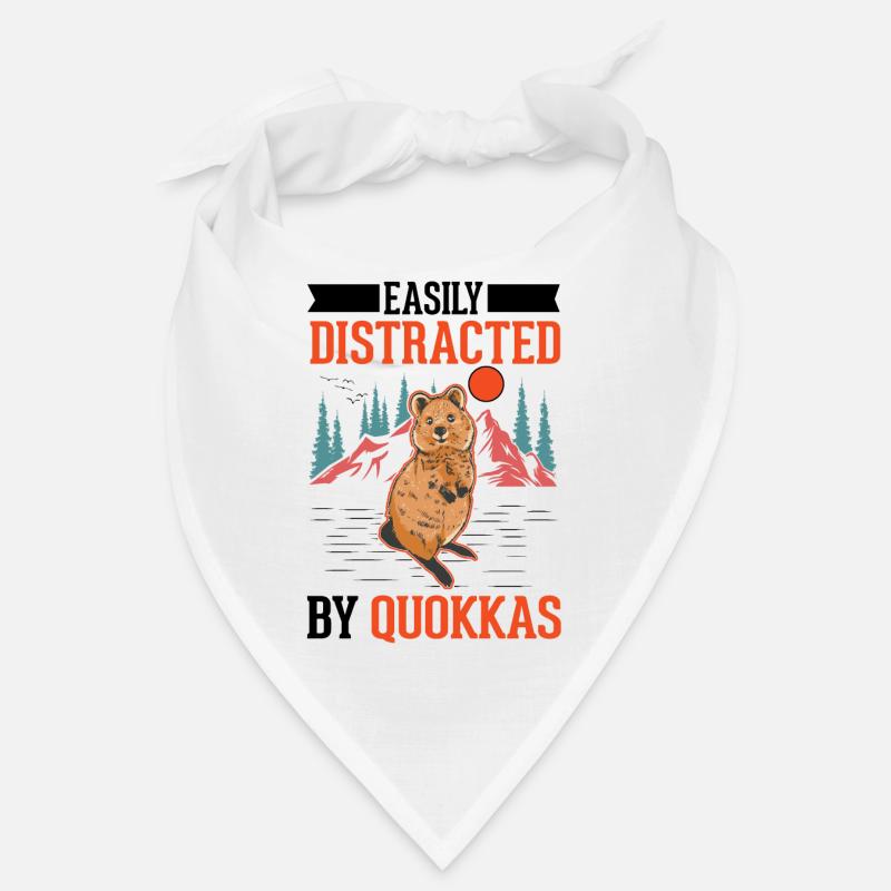 Easily distracted by Quokkas Bandana