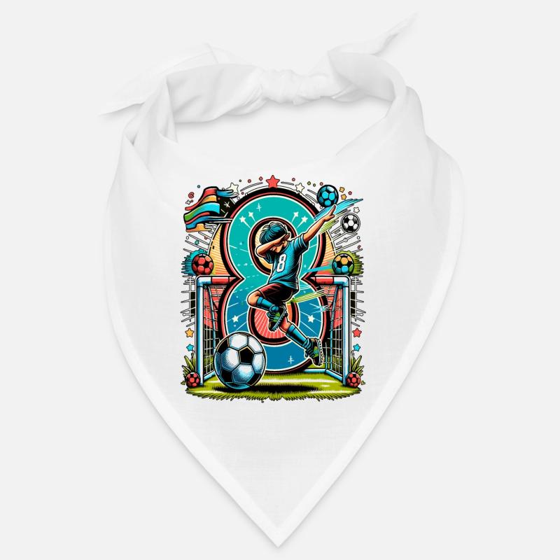 8 year old boy soccer birthday idea Bandana