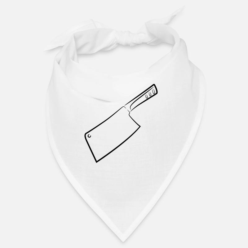 Dessin de couperet Bandana
