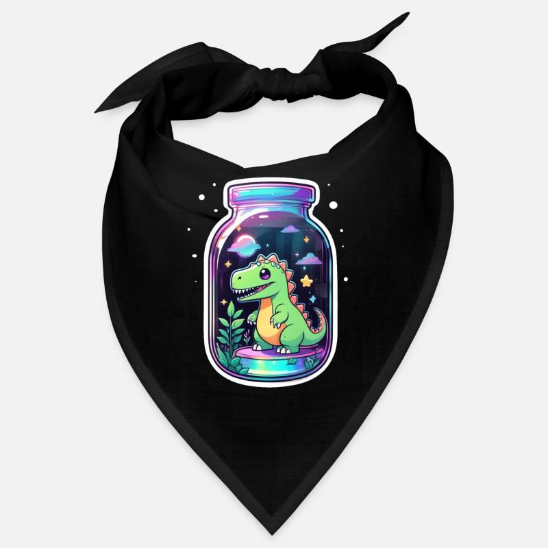 dinosaure dans un pot dessin animé Bandana
