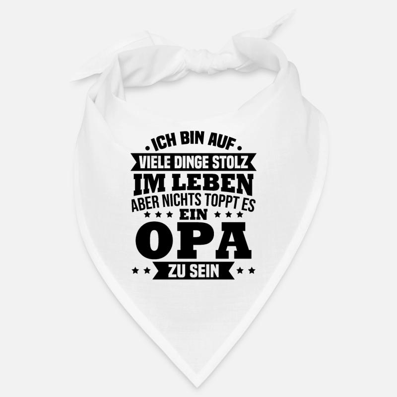 ich bin stolz wie ein Opa Bandana