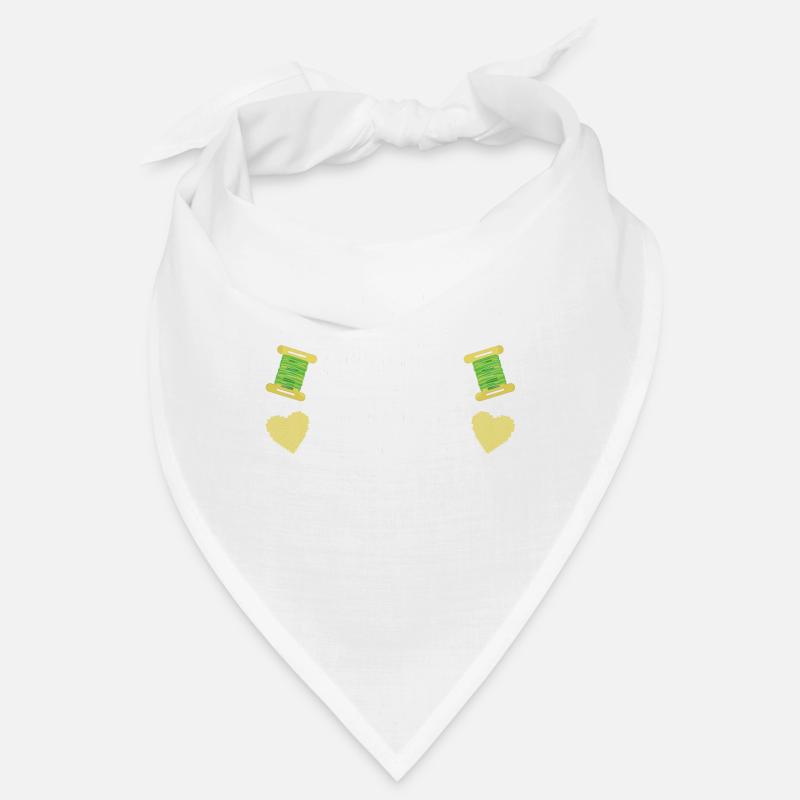 Fun cross stitch embroidery stitch Bandana