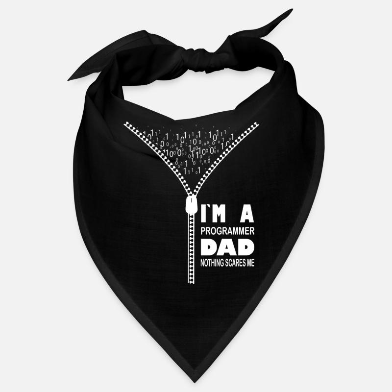 I'm a Programmer Dad Nothing Scares Me Bandana
