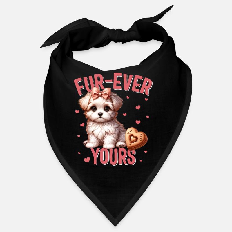 Valentinstagshemd, Fell in Herzform Bandana