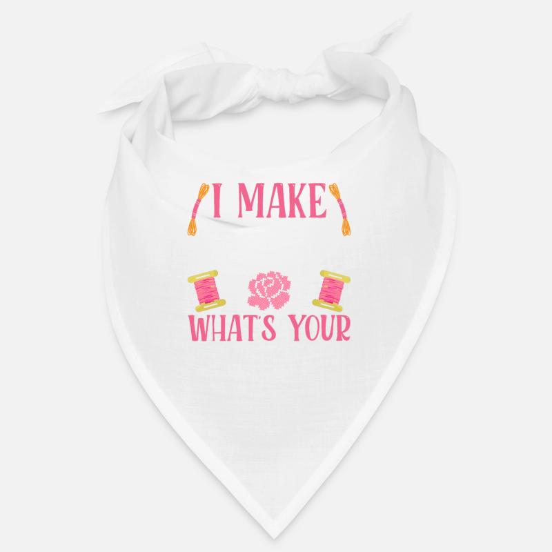 Fun Embroidery Strength Cross-Stitching Bandana