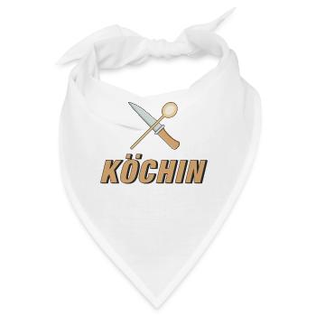 KÖCHIN - Bandana - Weiß - Vorne