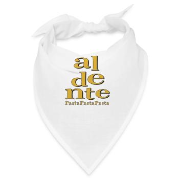 aldente Pasta - Bandana - Weiß - Vorne