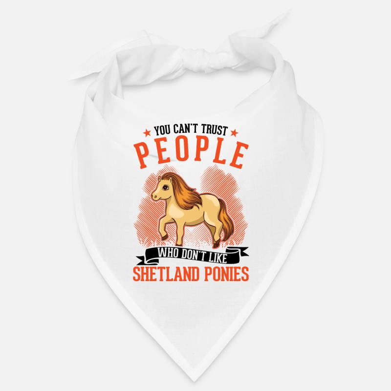 Shetland poney cadeau Shetty Bandana