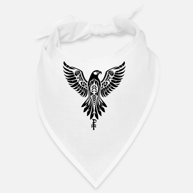 Emblem eines Raubvogels oder Adlers Bandana