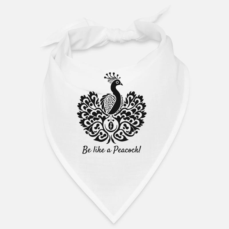 Be like a peacock Bandana