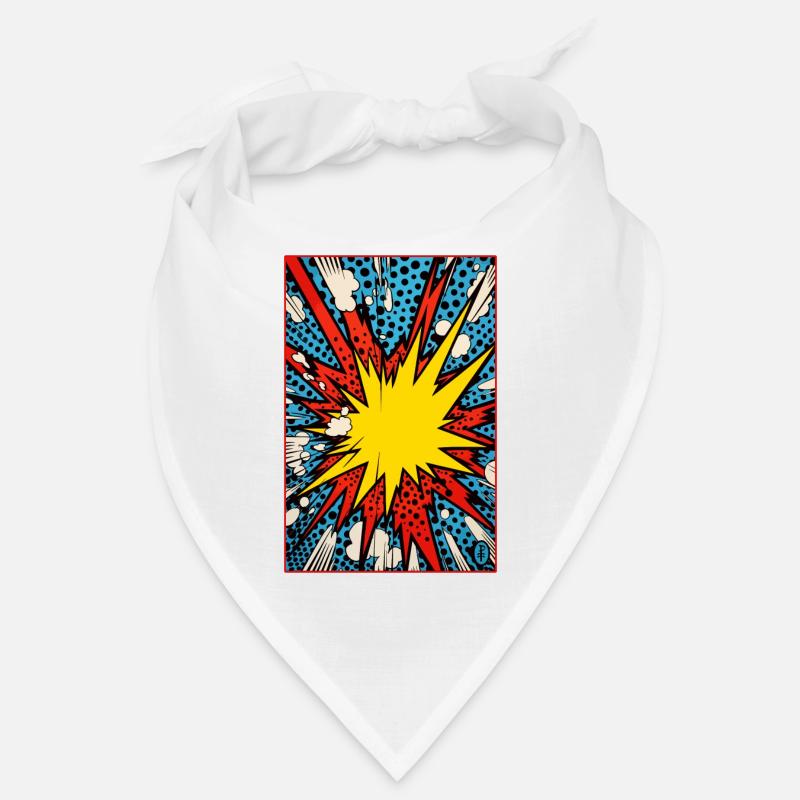 Une explosion de dessins animés Pop Art : Boum ! Bandana