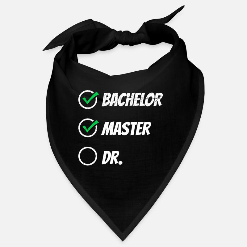 Bachelor Master Doktor Masterabschluss Bestanden Bandana