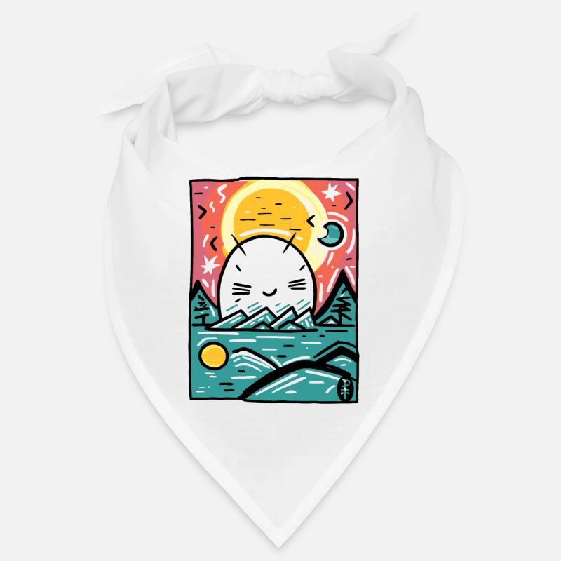 Cute creature hiding in nature Bandana