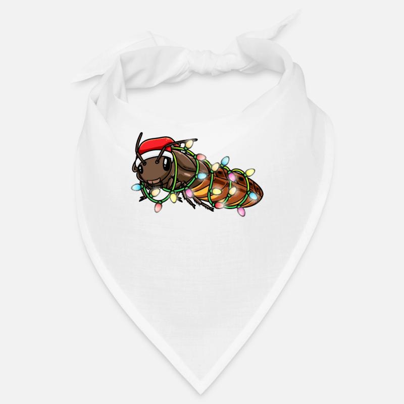 Madagascar Hissing Cockroach Christmas Insect Bandana