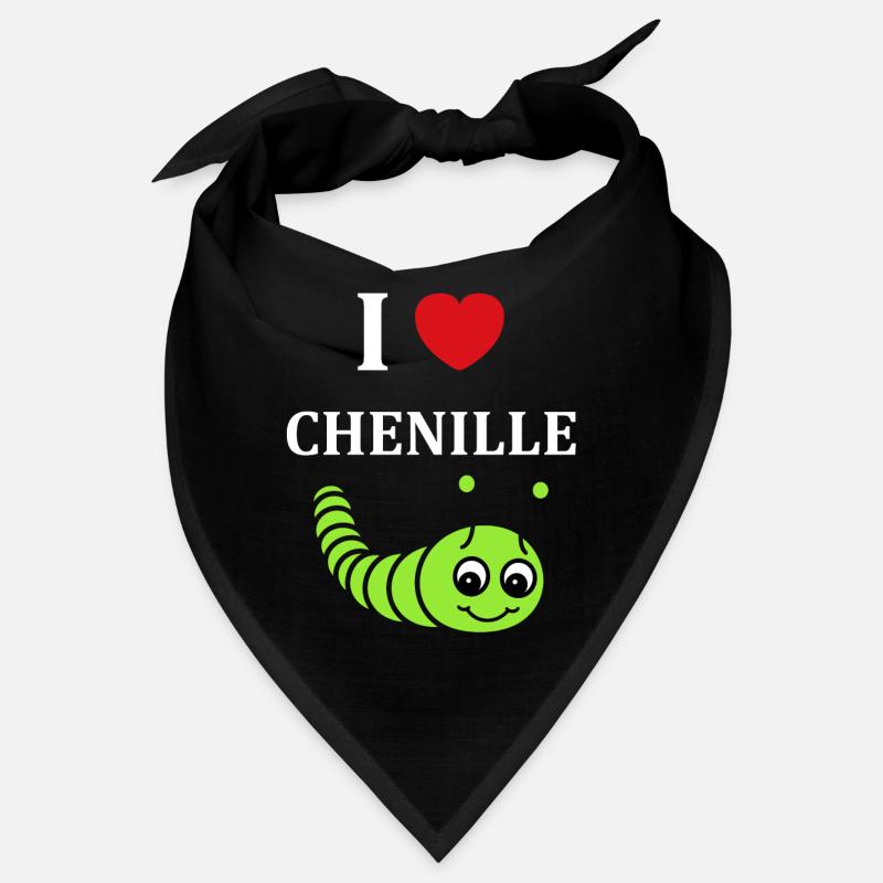 Chenilles insecte Amour petite chenille Bandana