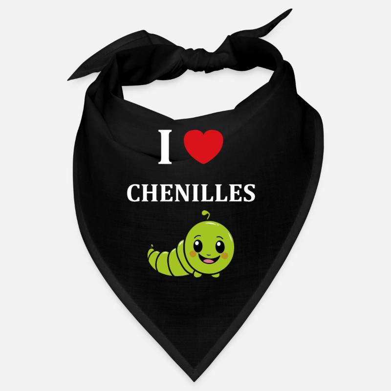 Chenilles insecte Amour petite chenille Bandana