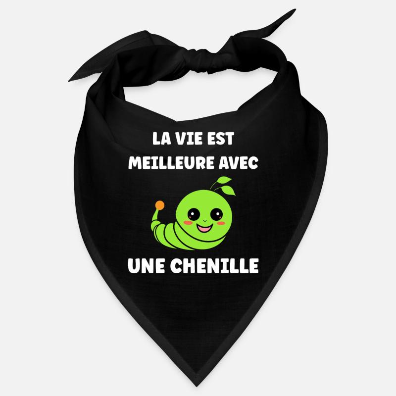 Chenilles insecte Amour petite chenille Bandana