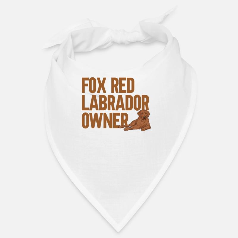 Foxred Labrador Fuchsroter Labrador Retriever Bandana