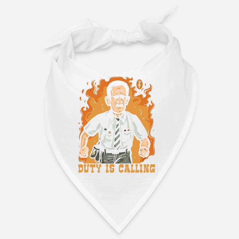 Old School Work Ethic: Duty Calls Bandana