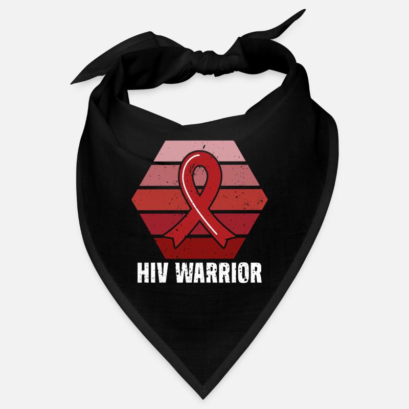 Supporting Hiv Warrior Aids Awareness Month Bandana